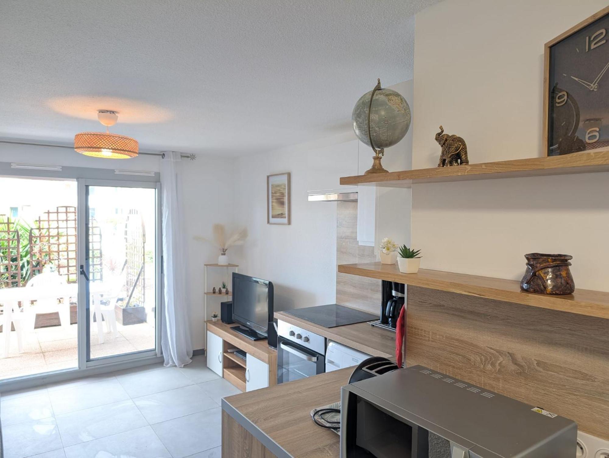 Studio Cabine 4 Personnes Cap D'Adge Agde Exterior photo